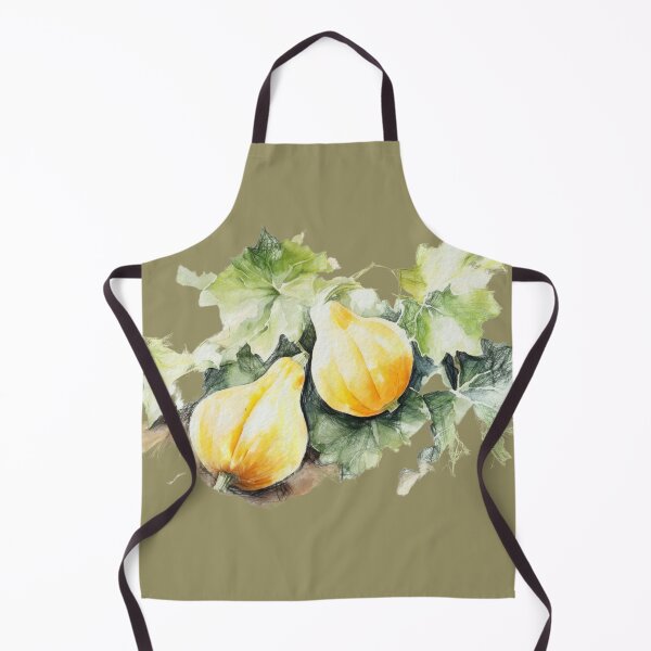 Item preview, Yellow squash on the vines - watercolor designed and sold by Travelways.