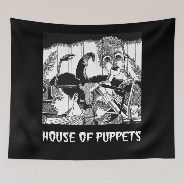 Item preview, House of Puppets Dark Line Art designed and sold by HubbardSeared.