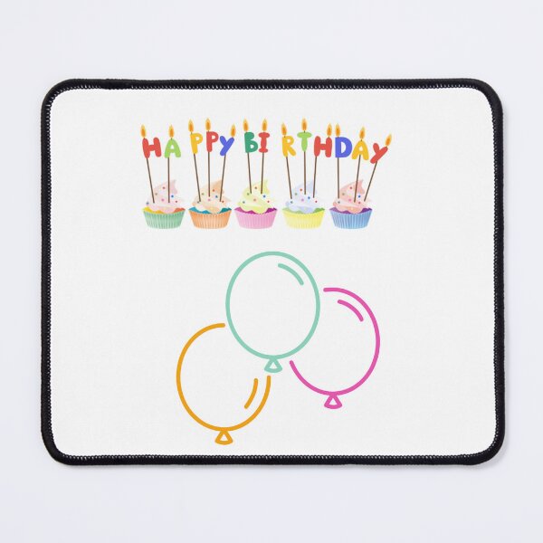 Item preview, Balloon, birthday party, birthday candles, congratulations, birthday party designed and sold by Katze49.