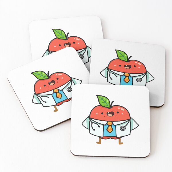 Item preview, Kawaii Apple Doctor designed and sold by kawaiilife.