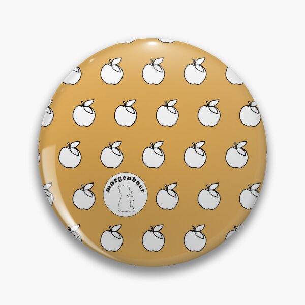 Item preview, Apple Pattern Beige White Minimalist Apples designed and sold by morgenbaer.