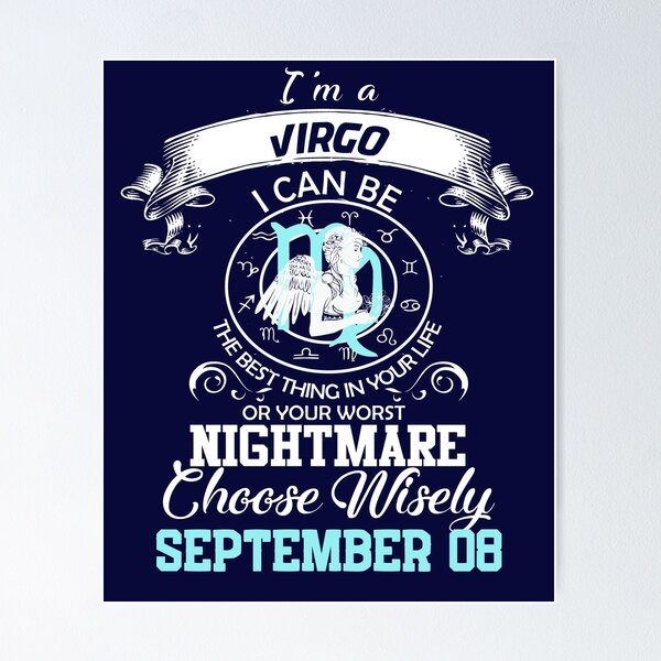 Virgo Zodiac Sign Astrology Horoscope September 13 Birthday Gift