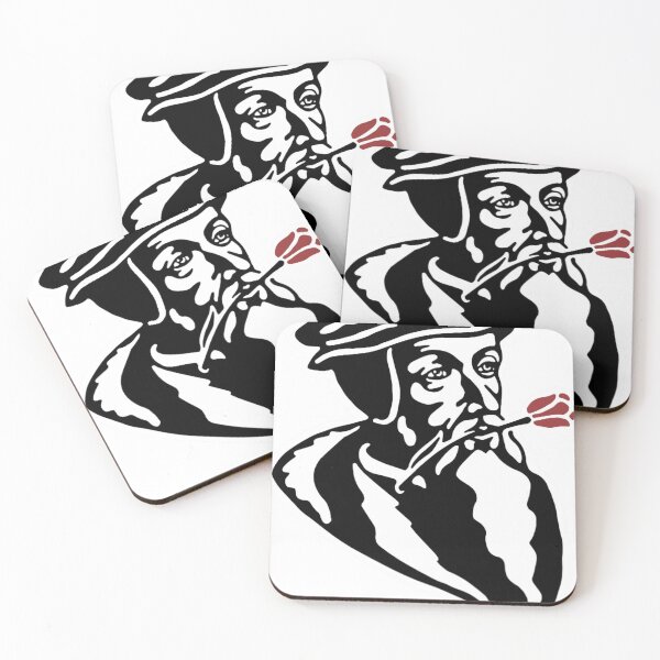 Item preview, John Calvin With a Tulip designed and sold by SyreetaManzanar.