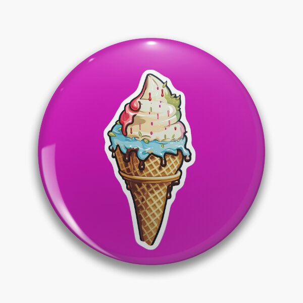 Item preview, ice cream cone fell down folk background designed and sold by abmkf.
