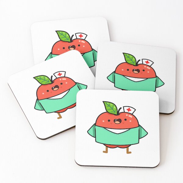 Item preview, Kawaii Apple Nurse designed and sold by kawaiilife.