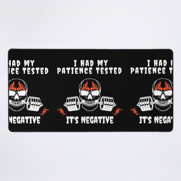 Item preview, I had my patience tested, its negative  designed and sold by Aesthetix18.