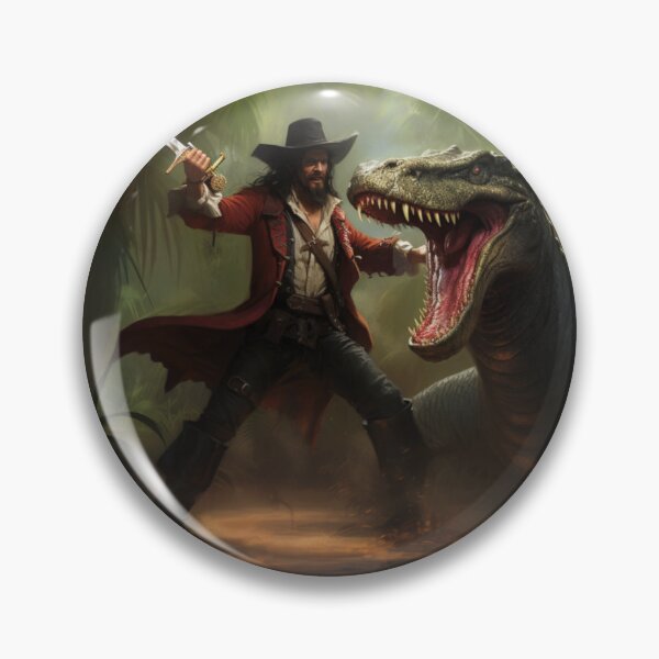 Item preview, Captain Hook First Crocodile Fight Peter Pan Inspired Art designed and sold by CDC40.