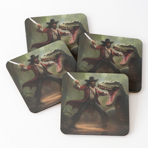 Item preview, Captain Hook First Crocodile Fight Peter Pan Inspired Art designed and sold by CDC40.