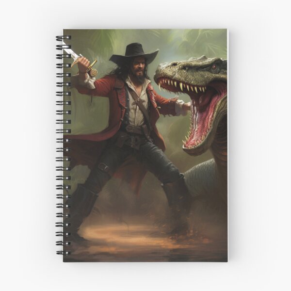 Item preview, Captain Hook First Crocodile Fight Peter Pan Inspired Art designed and sold by CDC40.