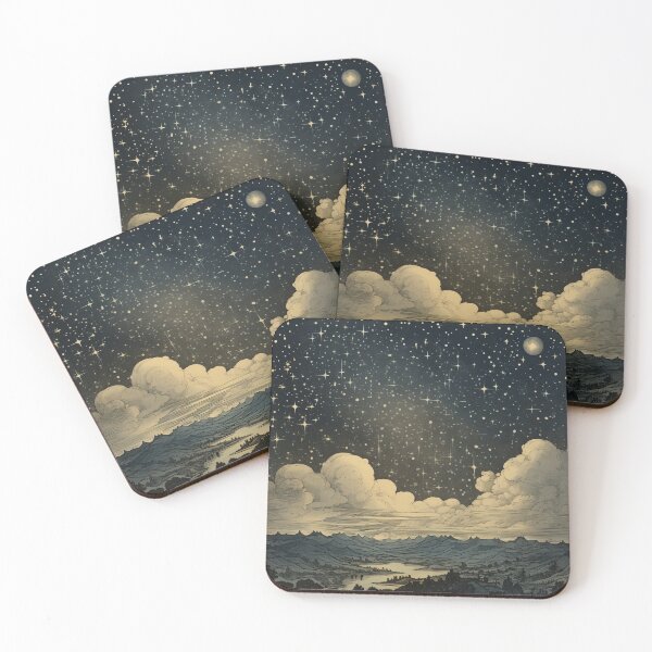 Item preview, Vintage starry sky at night. designed and sold by Design for all.