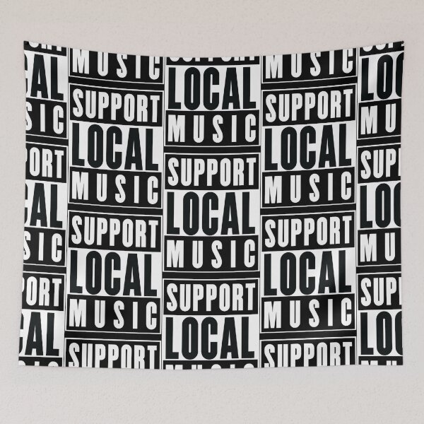 Item preview, Support Local Music-Bands-Venues-Gigs designed and sold by cernas.