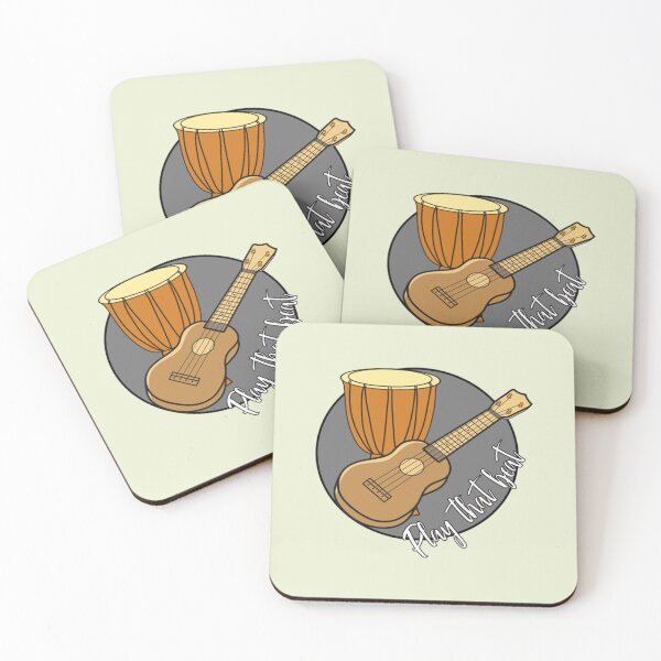 Item preview, Ukulele Djembe Premium  designed and sold by KrysteHirth.