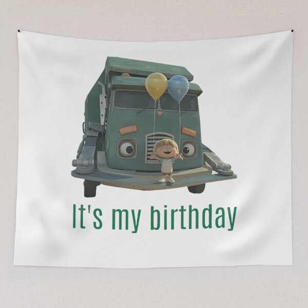 Item preview, It's My Birthday Trash Truck and Hank - Jersey designed and sold by peltaWaylon89.