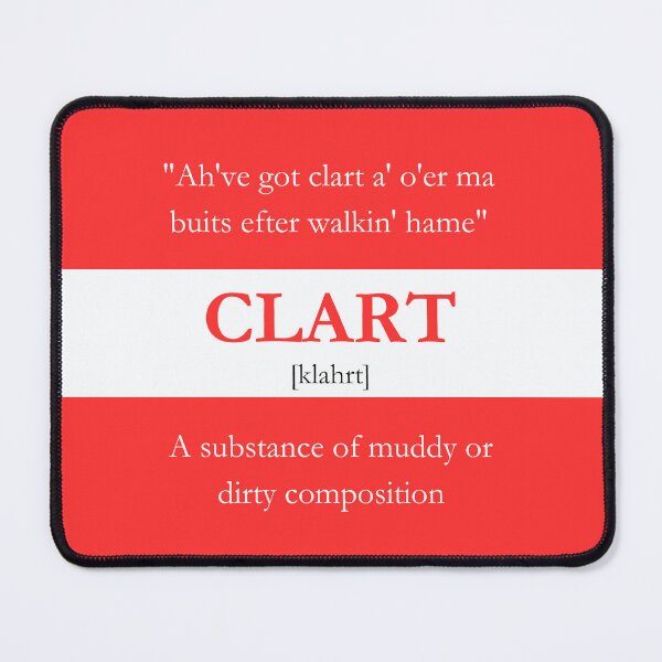 Item preview, Clart - Scottish Word designed and sold by moraydesigns.