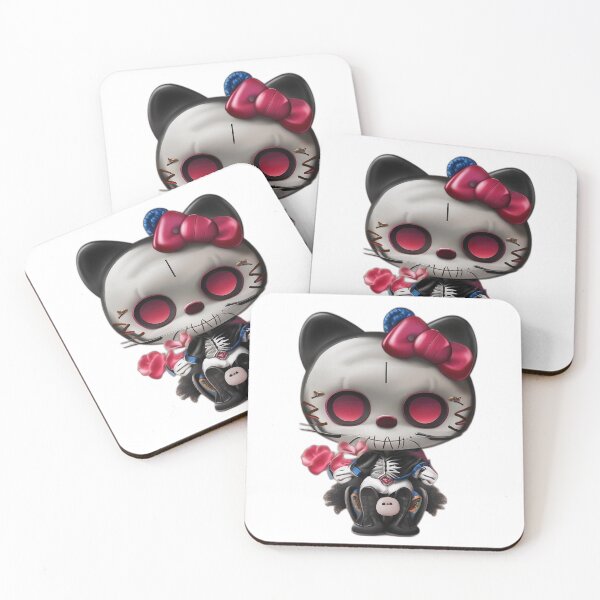 Item preview, Surreal Kitty Skull - Enigmatic Fusion of Whimsy and Mystery designed and sold by Freak-Scene.