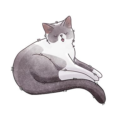 Artwork thumbnail, Sleepy point cat by FelineEmporium