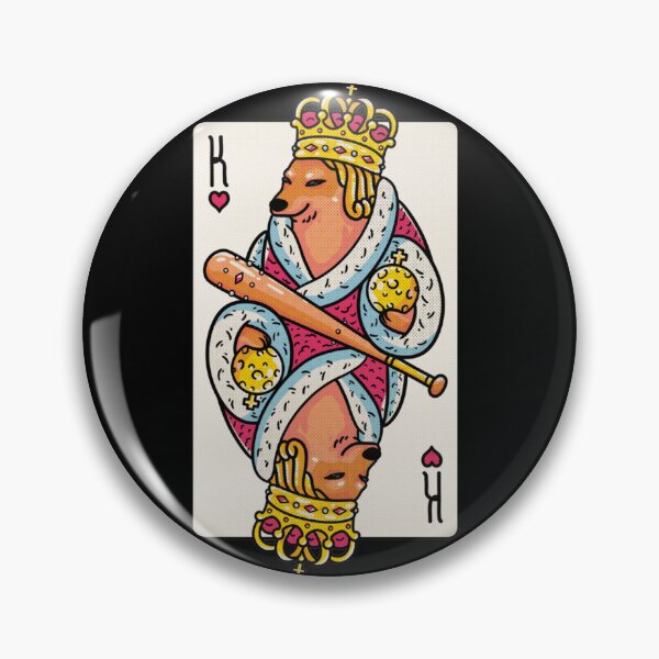 Item preview, Cheems - The King designed and sold by masinibobus.
