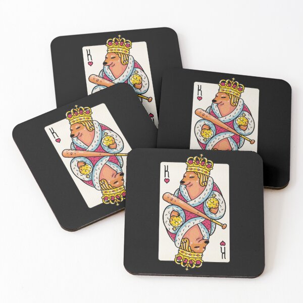 Item preview, Cheems - The King designed and sold by masinibobus.