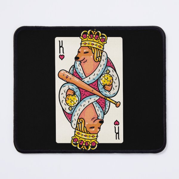 Item preview, Cheems - The King designed and sold by masinibobus.
