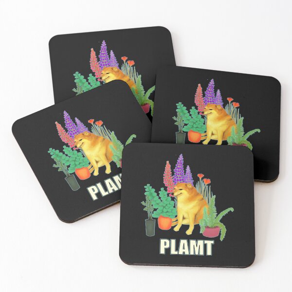 Item preview, Cheems and plamt designed and sold by masinibobus.
