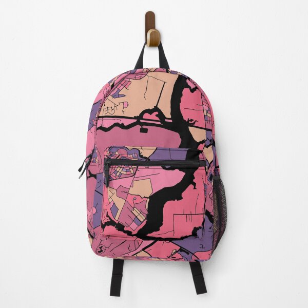Item preview, Chesapeake Map Pattern in Purple & Pink designed and sold by PatternMaps.