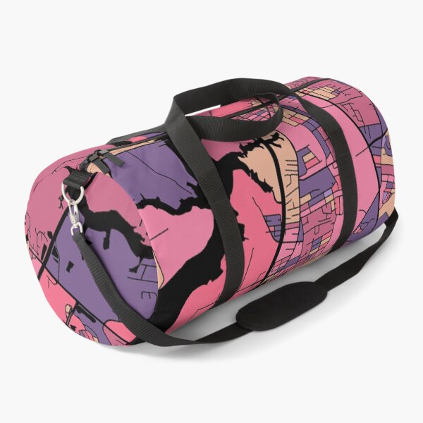 Item preview, Chesapeake Map Pattern in Purple & Pink designed and sold by PatternMaps.
