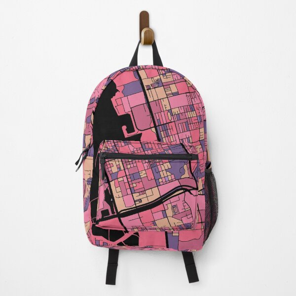 Item preview, Chula Vista Map Pattern in Purple & Pink designed and sold by PatternMaps.