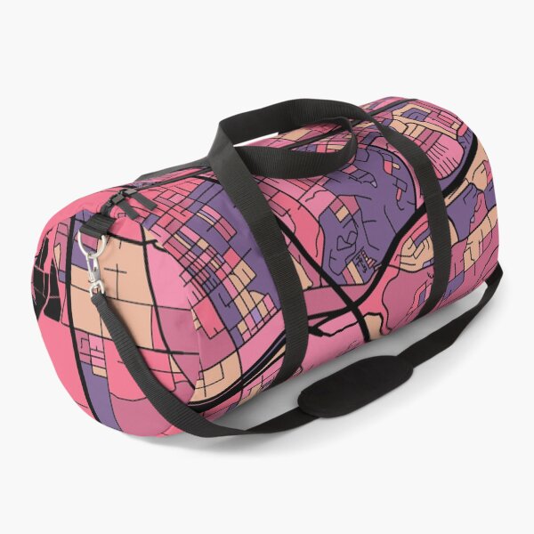 Item preview, Chula Vista Map Pattern in Purple & Pink designed and sold by PatternMaps.