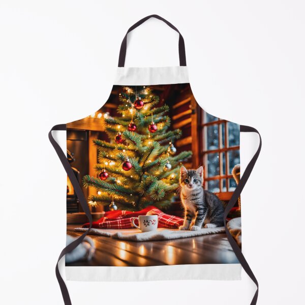 Artikelvorschau, Weihnachtskatze entworfen und verkauft von Everythingstakn.