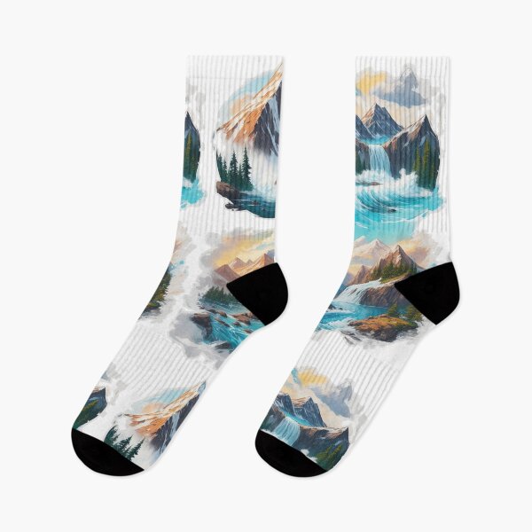 Item preview, A group of picturesque waterfalls for you to look at with delight. designed and sold by Natcharee.