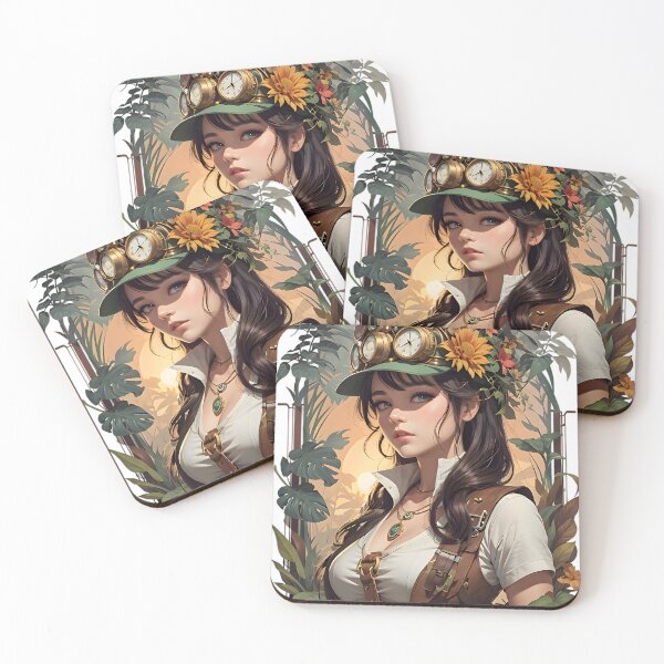 Item preview, girl in a steampunk world designed and sold by Kovalakis.