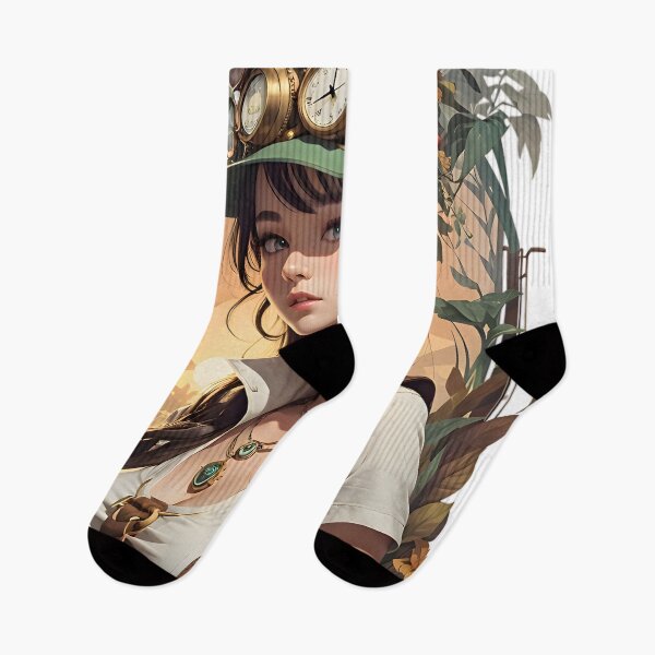 Item preview, girl in a steampunk world designed and sold by Kovalakis.
