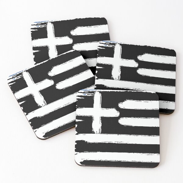 Item preview, Anarchy Greek Flag designed and sold by ProjectX23.