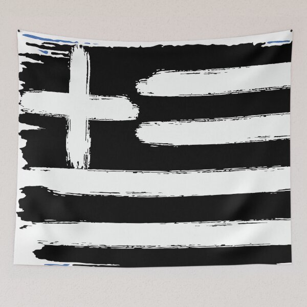 Item preview, Anarchy Greek Flag designed and sold by ProjectX23.