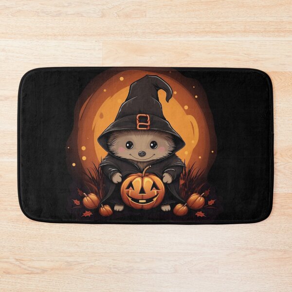 Artikelvorschau, Kawaii Igel gekleidet in einem Halloween-Kostüm entworfen und verkauft von Niktarka.