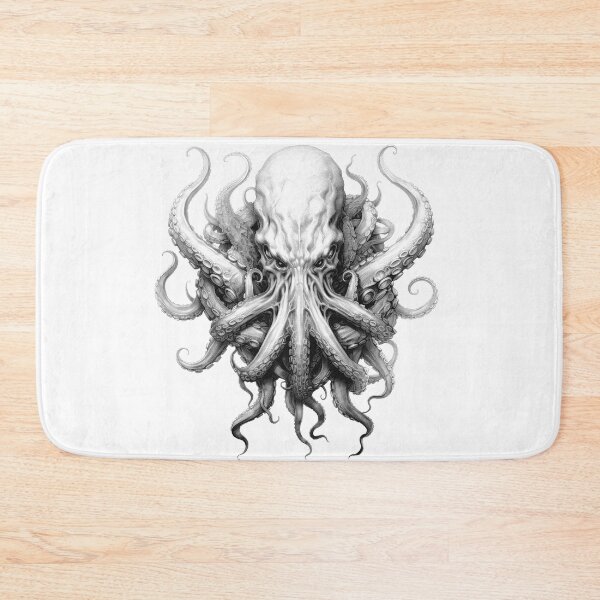 Item preview, Fantasy monster octopus squid giant squid deep sea designed and sold by Tomioka-Art.