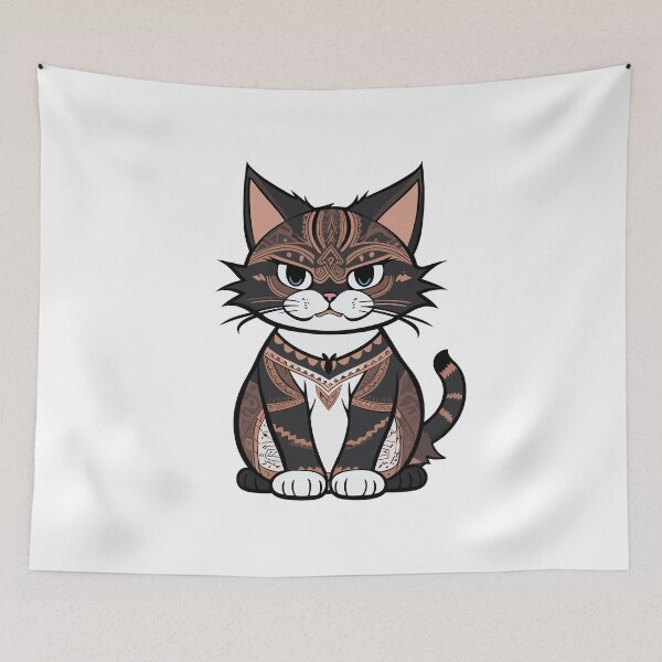 Item preview, Tribal Kitten designed and sold by NordicBadger.