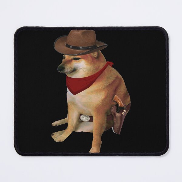 Item preview, Cheems Doge Cowboy designed and sold by masinibobus.