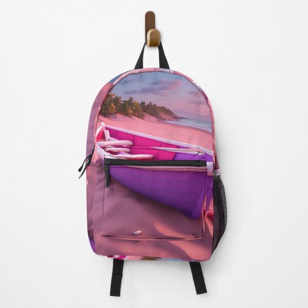 Item preview, Pink Boat on the Beach designed and sold by Everythingstakn.