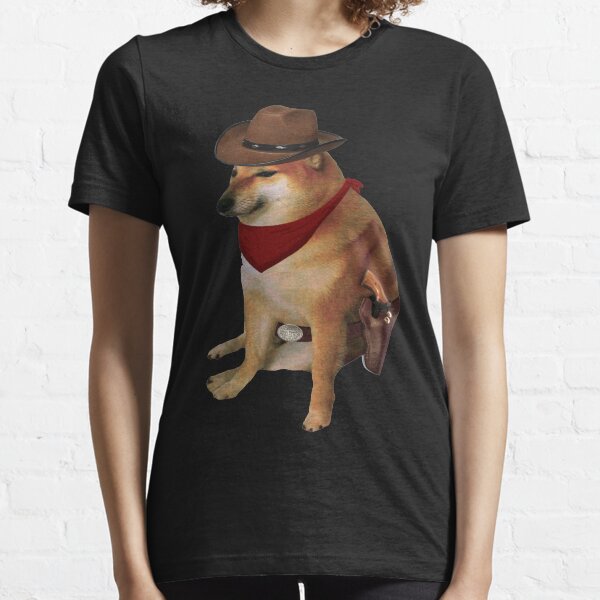 Item preview, Cheems Doge Cowboy designed and sold by masinibobus.