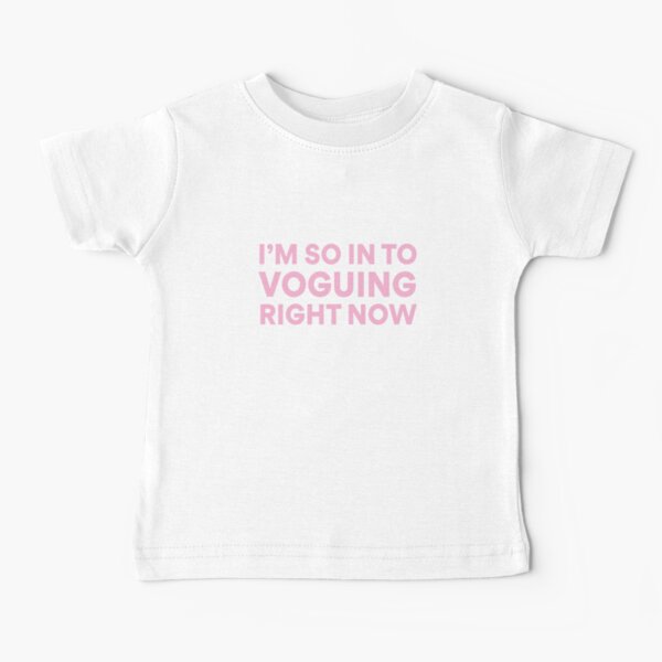 I'M SO IN TO VOGUING RIGHT NOW | RuPaul's Drag Race All Stars 3 Baby T-Shirt