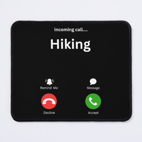 Item preview, Upcoming Call  Hiking Tee for the great outdoors ,camping and explore designed and sold by MotivaChic.