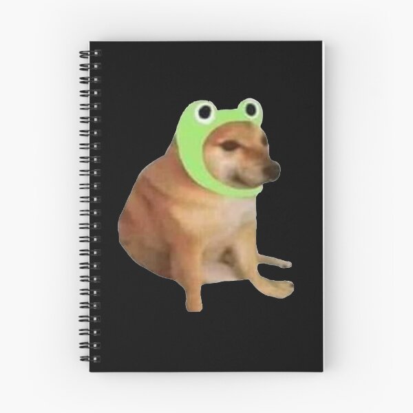 Item preview, Cheems frog hat designed and sold by masinibobus.