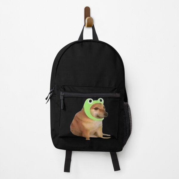 Item preview, Cheems frog hat designed and sold by masinibobus.