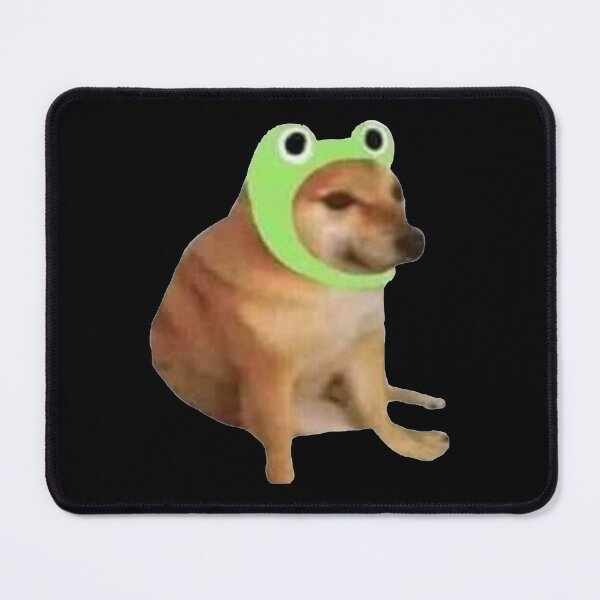 Item preview, Cheems frog hat designed and sold by masinibobus.