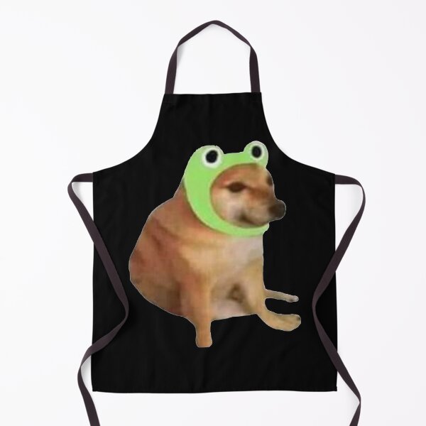 Item preview, Cheems frog hat designed and sold by masinibobus.