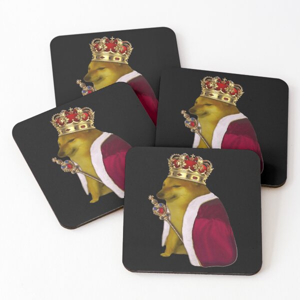 Item preview, Cheems king designed and sold by masinibobus.