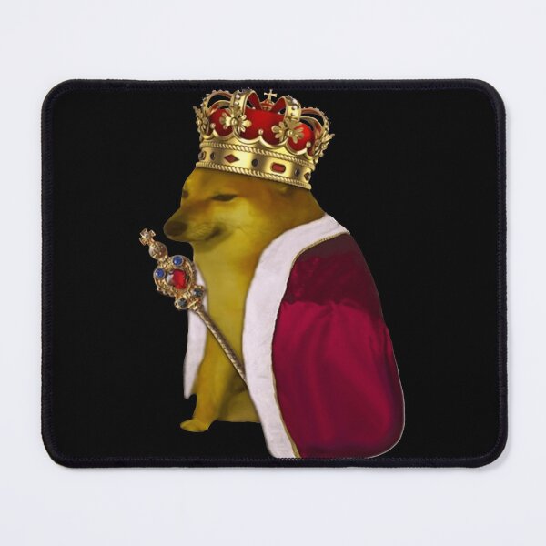 Item preview, Cheems king designed and sold by masinibobus.