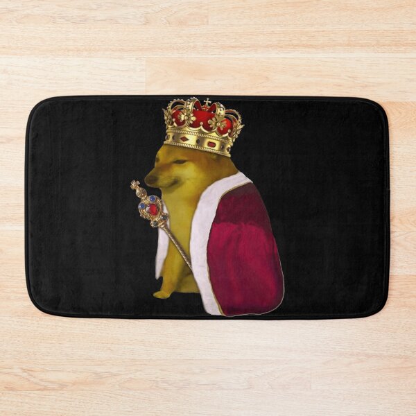 Item preview, Cheems king designed and sold by masinibobus.