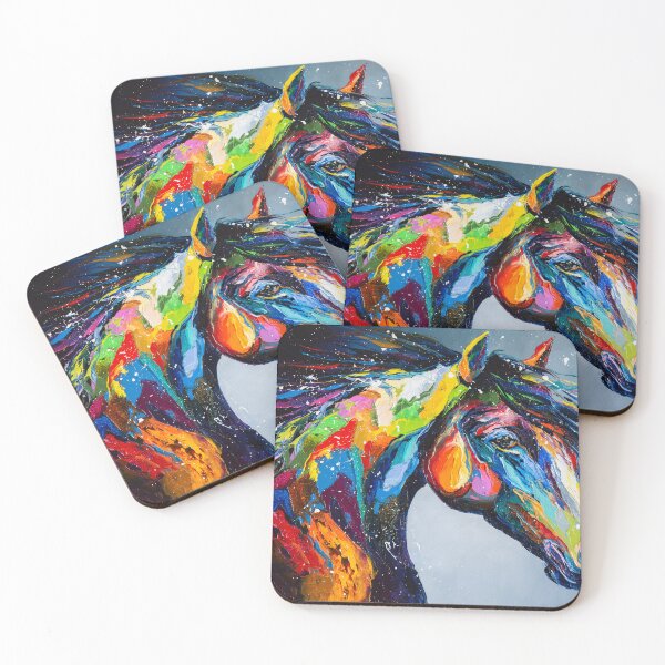 Item preview, Colorful horse designed and sold by VladArt House.